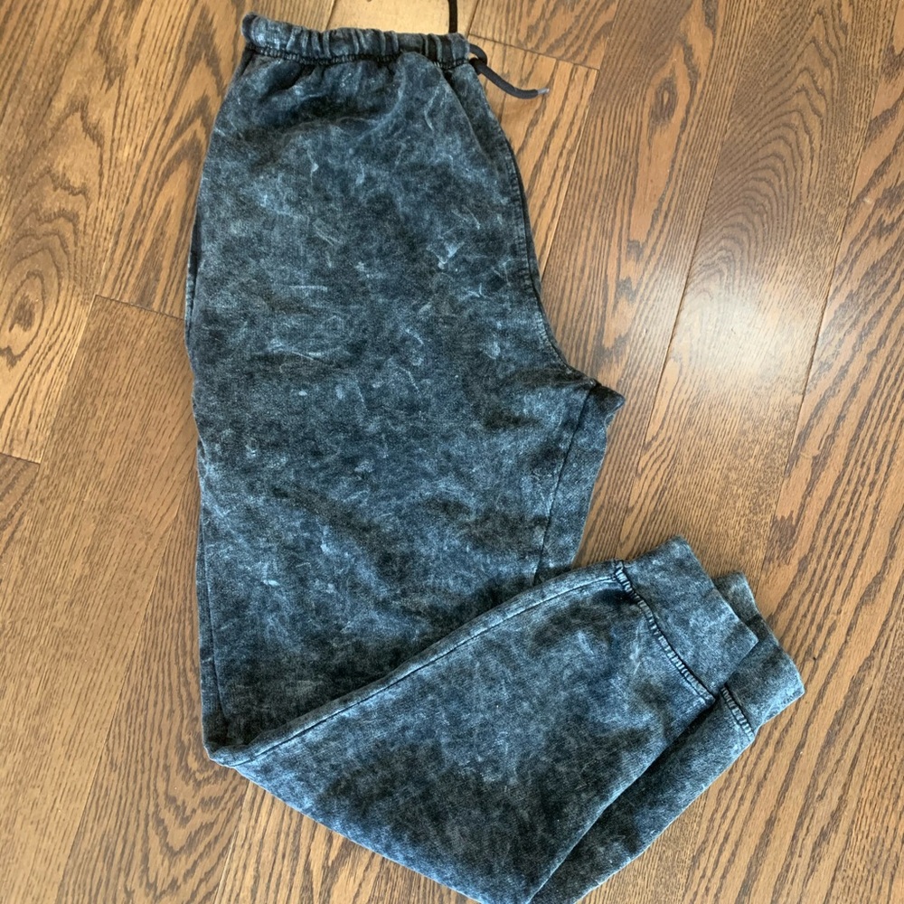 Washed Joggers Sweatpants High Waisted